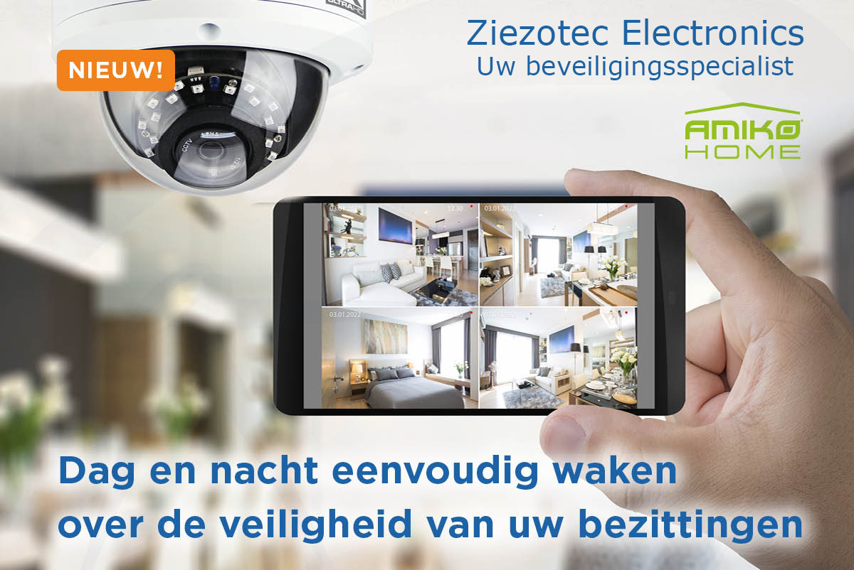 bibliothecaris Vergemakkelijken Dicteren Amiko Home bewakingscameras kopen? Bestel online of haal af in onze winkel  | Ziezotec.nl